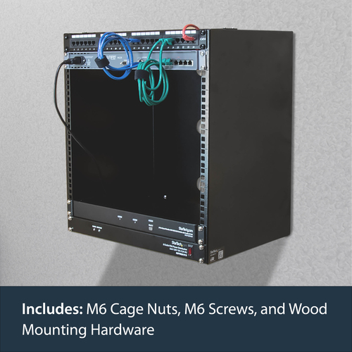 StarTech.com WALLMNT12 rack cabinet Wall mounted rack - Image 11