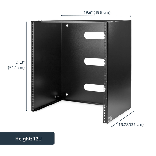 StarTech.com WALLMNT12 rack cabinet Wall mounted rack - Image 9
