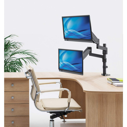 Manhattan 461597 monitor mount / stand 81.3 cm (32") Grey - Image 6