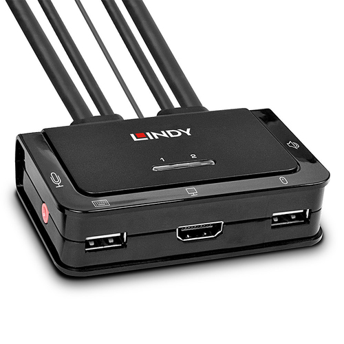 Lindy 42340 KVM switch Black