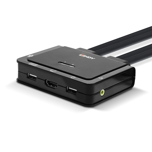 Lindy 42340 KVM switch Black - Image 2