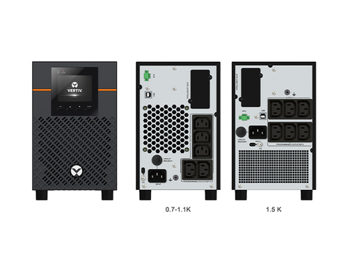 Vertiv Liebert EDGE-1000IMT uninterruptible power supply (UPS) Line-Interactive 1 kVA 5 AC outlet(s) - Image 2