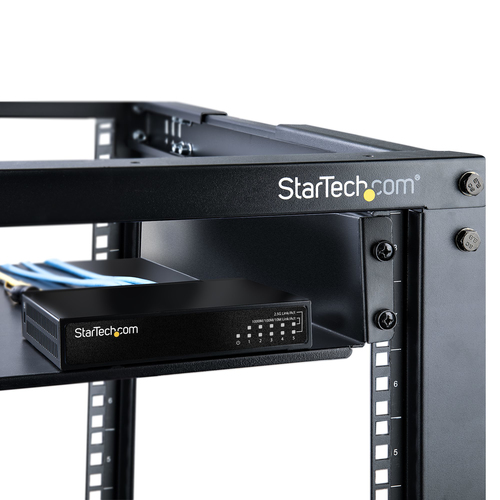 StarTech.com DS52000 network switch 2.5G Ethernet (100/1000/2500) Black - Image 9