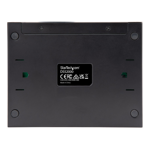 StarTech.com DS52000 network switch 2.5G Ethernet (100/1000/2500) Black - Image 7