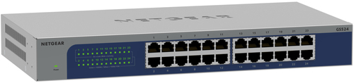 NETGEAR GS524-300EUS, 24-Port Gigabit Ethernet unmanaged Switch, Desktop Gigabit Ethernet - Image 2