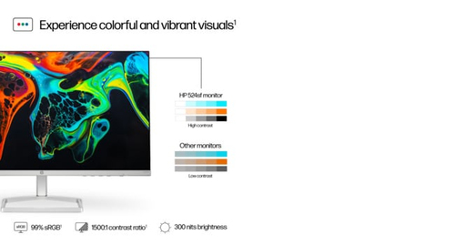 HP Series 5 23.8 inch FHD Monitor - 524sf computer monitor 60.5 cm (23.8") 1920 x 1080 pixels Full - Image 12
