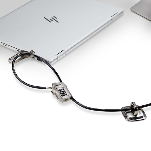 StarTech.com 3M4-DESK-LOCKING-KIT cable lock Black, Silver - Image 2
