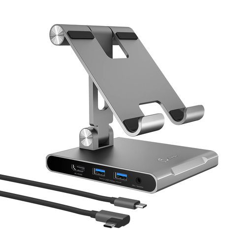 j5create JTS224 Tablet stand Grey - Image 2