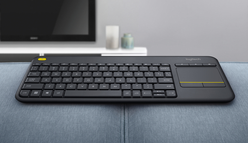 Logitech K400 Plus Tv keyboard Home RF Wireless QWERTY Spanish Black - Image 7