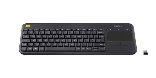 Logitech K400 Plus Tv keyboard Home RF Wireless QWERTY Spanish Black - Image 10