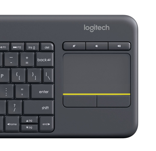 Logitech K400 Plus Tv keyboard Home RF Wireless QWERTY Spanish Black - Image 9