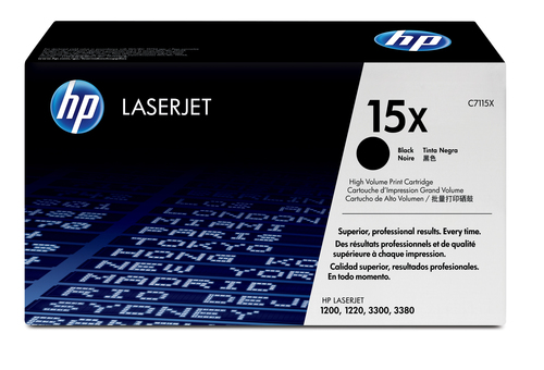 HP 15X High Yield Black Original LaserJet toner cartridge 1 pc(s)