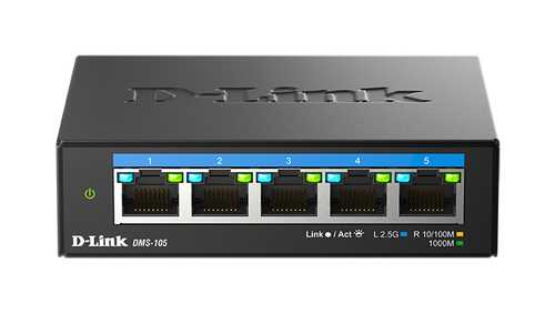 D-Link 5-Port Multi-Gigabit Unmanaged Switch 2.5G Ethernet (100/1000/2500) - Image 3