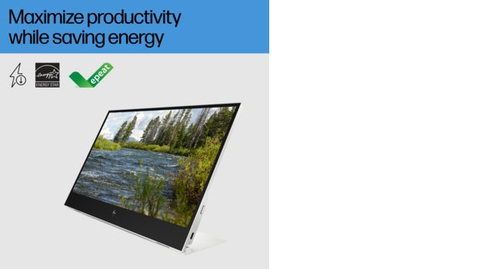HP E-Series E14 G4 computer monitor 35.6 cm (14") 1920 x 1080 pixels Full HD LED White - Image 10