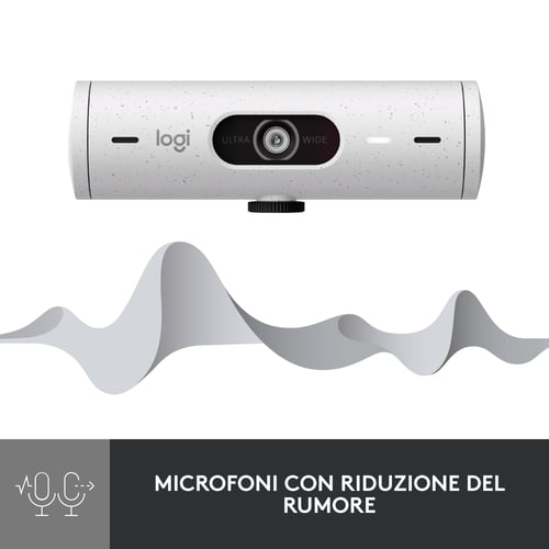 Logitech Brio 500 webcam 4 MP 1920 x 1080 pixels USB-C White - Image 6