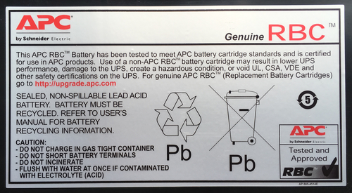 APC RBC18 UPS battery Sealed Lead Acid (VRLA) - Image 2