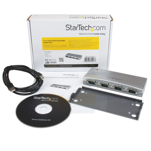StarTech.com ICUSB2324 interface hub Silver - Image 4