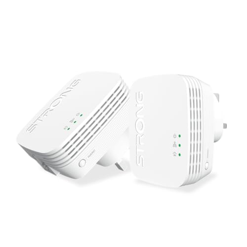 Strong POWERL600DUOMINIUK AV600 Mini Powerline Kit (2 Pack)