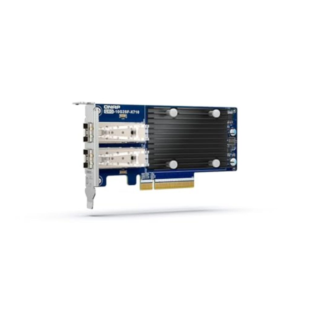 Dual-port (10GBASE-T) 10GbE network expansion card Intel X710 PCIe Gen3 x4
