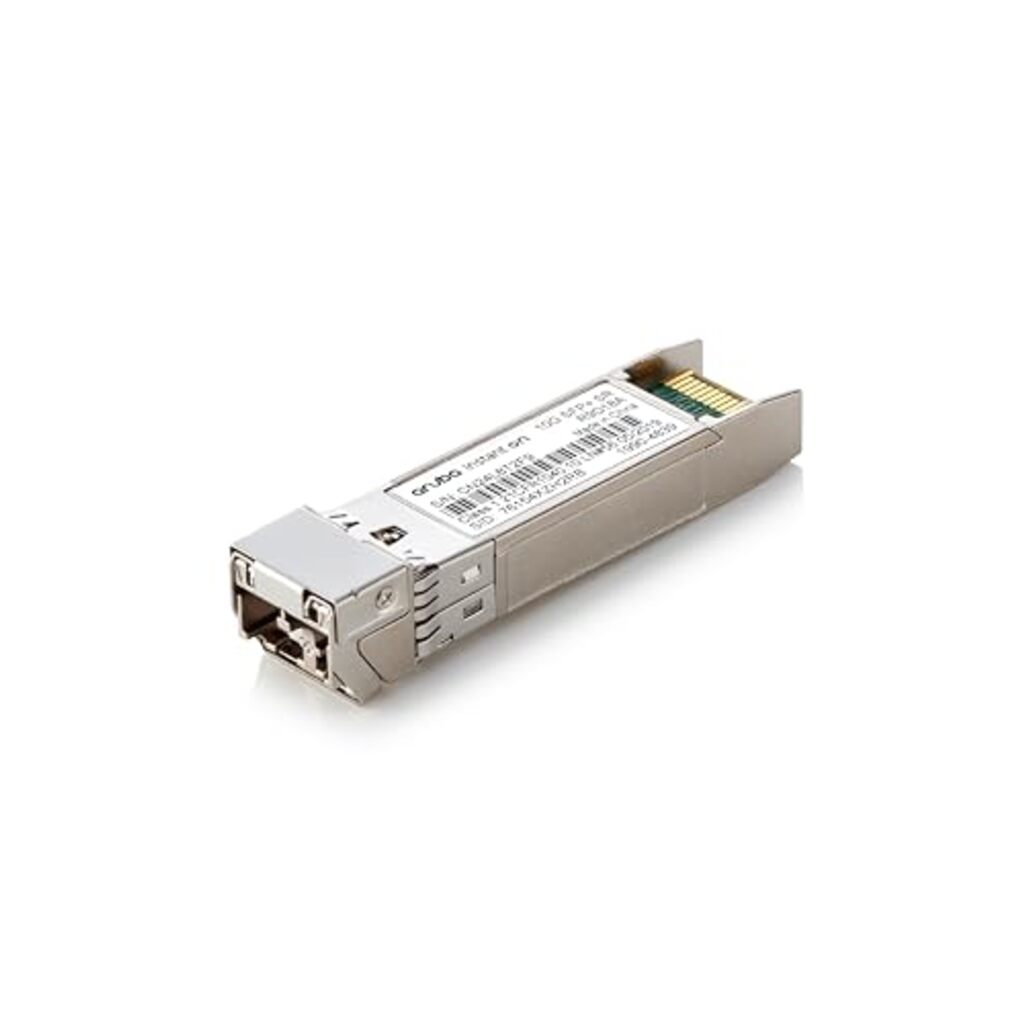 HPE Networking Instant On - SFP+ transceiver module - 10GbE - 10GBase-SR - LC multi-mode - up to 300 m - for HPE Aruba Instant On Instant On 1930, 1960