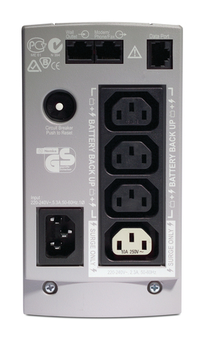 APC Back-UPS uninterruptible power supply (UPS) Standby (Offline) 0.5 kVA 4 AC outlet(s) - Image 3