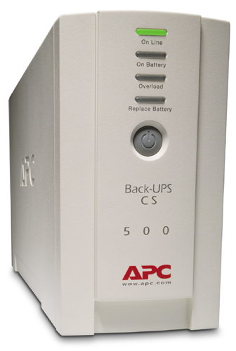 APC Back-UPS uninterruptible power supply (UPS) Standby (Offline) 0.5 kVA 4 AC outlet(s) - Image 2