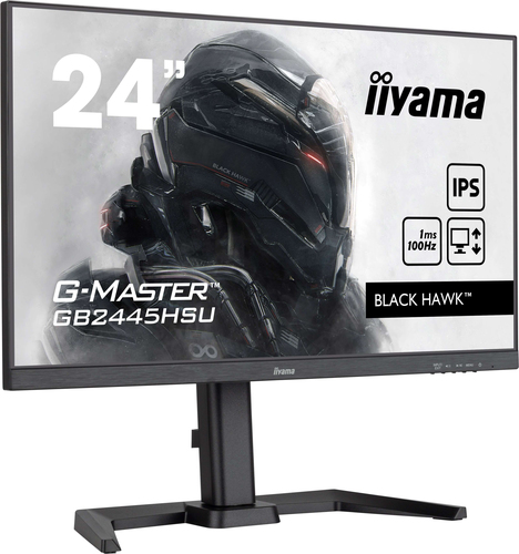 iiyama G-MASTER GB2445HSU-B2 LED display 60.5 cm (23.8") 1920 x 1080 pixels Full HD Black - Image 2
