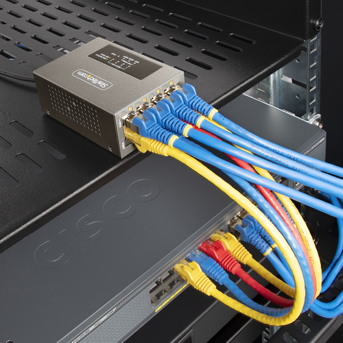 StarTech.com AS445C-POE-INJECTOR PoE adapter 2.5 Gigabit Ethernet, 5 Gigabit Ethernet, Fast - Image 8