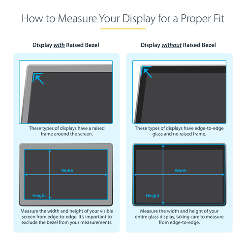 StarTech.com 2469G-PRIVACY-SCREEN display privacy filter 61 cm (24") Frameless display privacy - Image 10