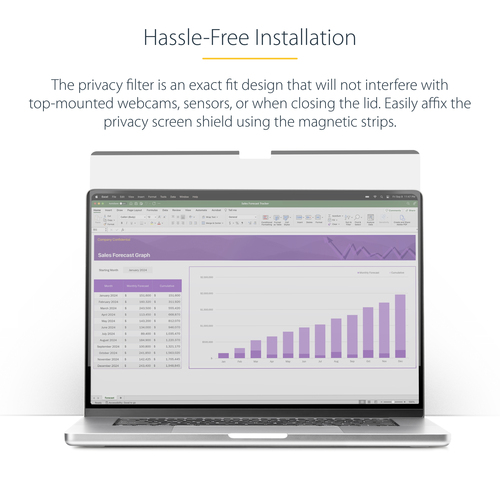 StarTech.com 162MM-PRIVACY-SCREEN display privacy filter 40.6 cm (16") Frameless display privacy - Image 12