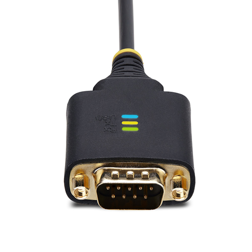 StarTech.com 2P1FFC-USB-SERIAL cable gender changer 2 x DB-9 RS-232 Black, Grey - Image 4