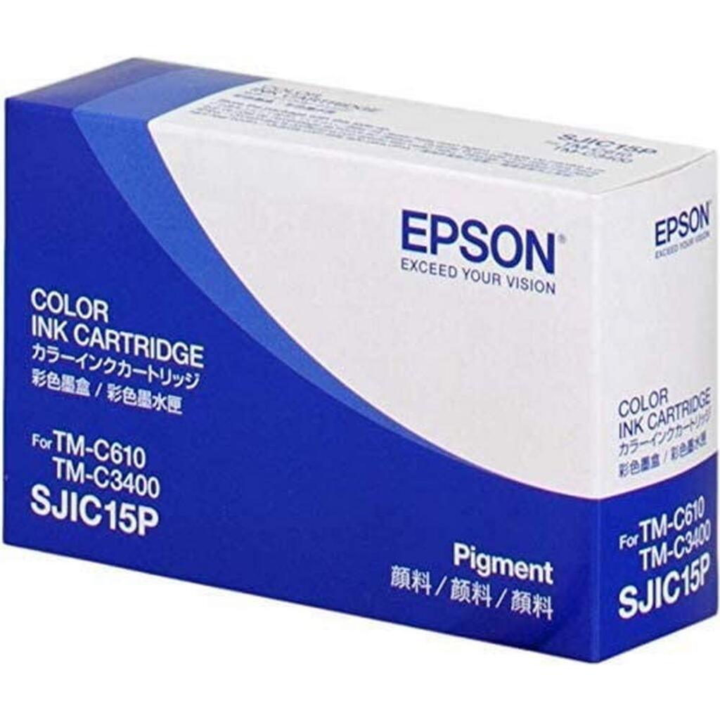 SJIC15P : 3-COLOR FOR TM-C3400 PIGMENT INK