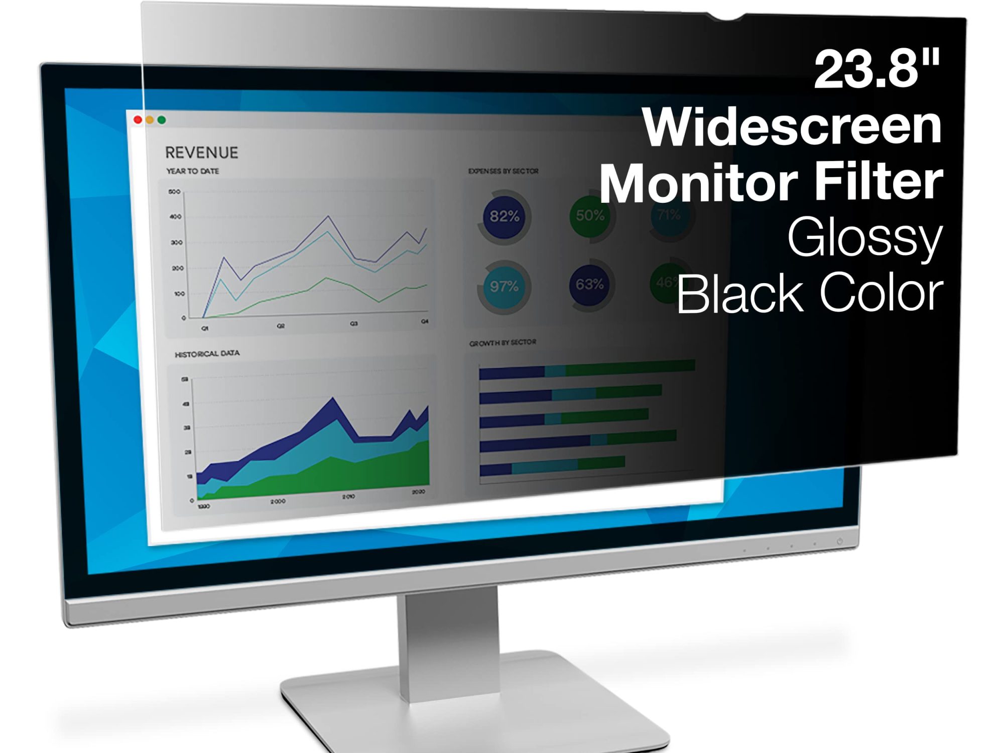Desktop Monitor Privacy Filter - Frameless (Widescreen) - 98044059321