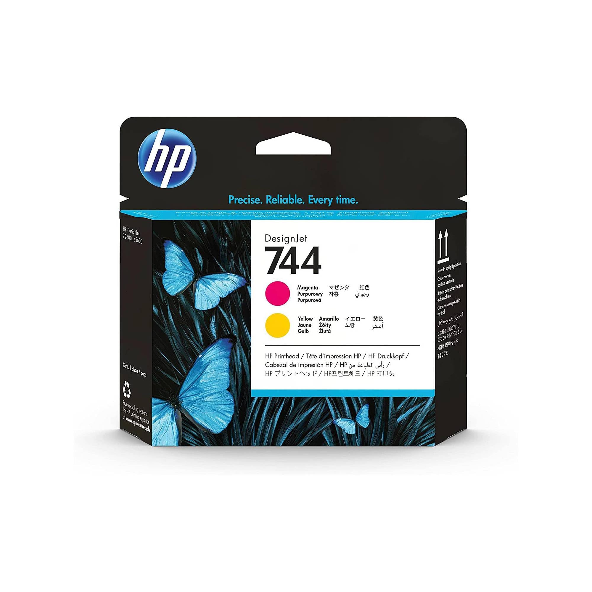HP 744 MAGENTA & YELLOW PRINTHEAD