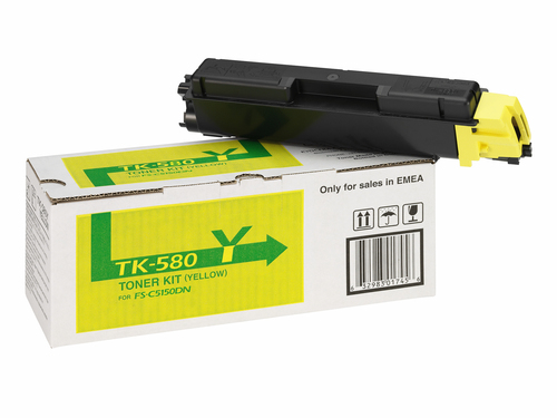 KYOCERA TK-580Y toner cartridge 1 pc(s) Original Yellow - Image 4