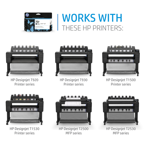 HP 727 130-ml Gray DesignJet ink cartridge 1 pc(s) Original Grey - Image 4