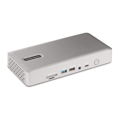 StarTech.com 132UE-TB4USB4DOCK laptop dock/port replicator Wired Grey