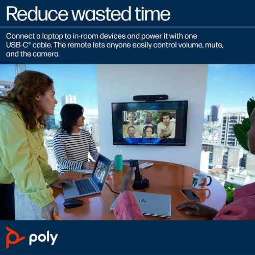 POLY Studio R30 USB Video Bar - Image 9