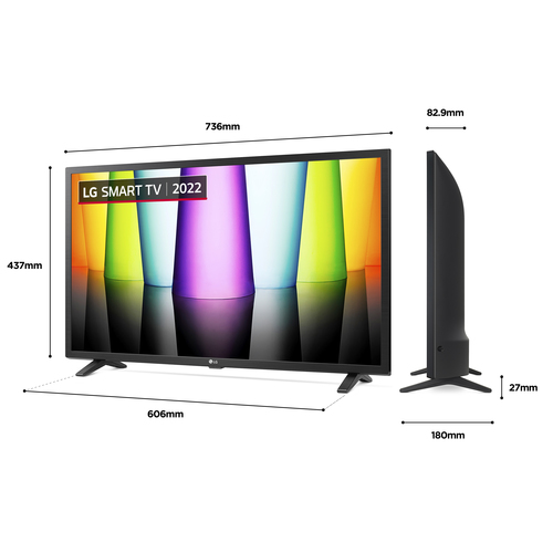 LG 32LQ630B6LA.AEK TV 81.3 cm (32") HD Smart TV Wi-Fi Black - Image 2
