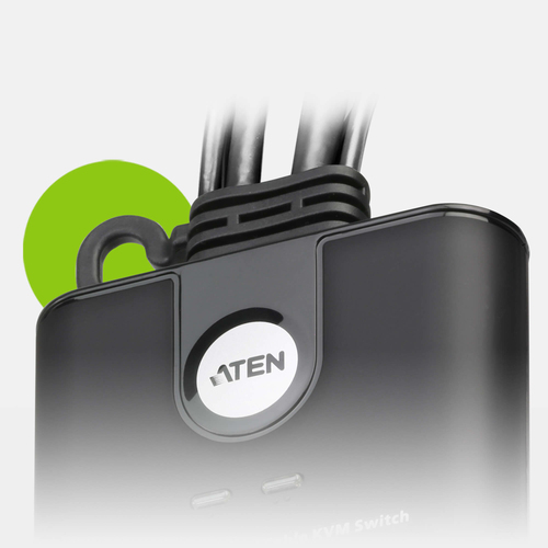 ATEN CS22HF KVM switch Black - Image 3
