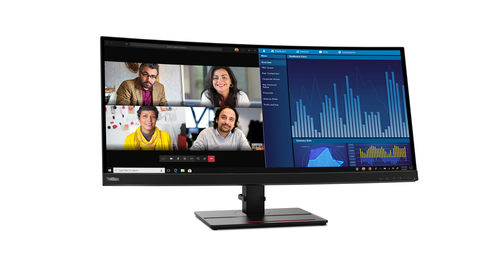 Lenovo ThinkVision P34w-20 LED display 86.7 cm (34.1") 3440 x 1440 pixels Wide Quad HD Black - Image 7