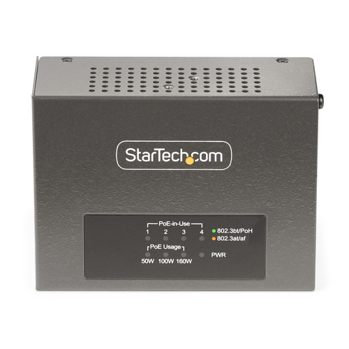 StarTech.com AS445C-POE-INJECTOR PoE adapter 2.5 Gigabit Ethernet, 5 Gigabit Ethernet, Fast - Image 5