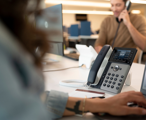 POLY Edge E320 and PoE-enabled IP phone Black 8 lines IPS - Image 10