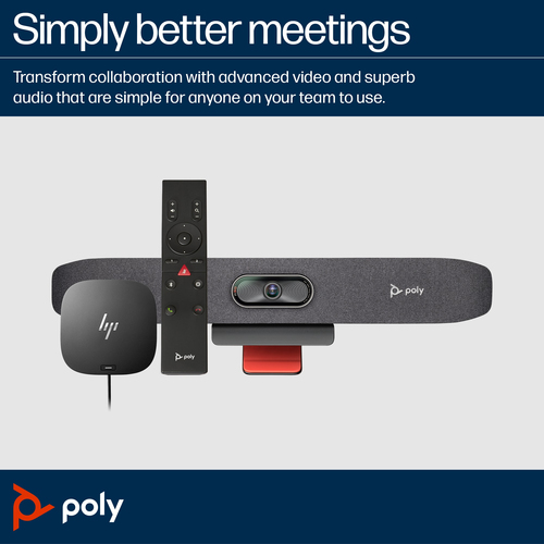 POLY Studio R30 USB Video Bar - Image 12