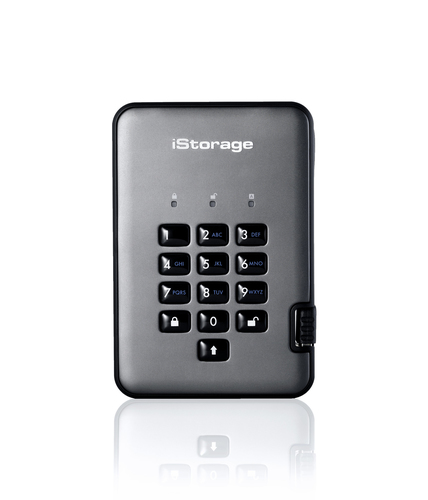 iStorage diskAshur PRO2 external hard drive USB Type-A 3.2 Gen 1 (3.1 Gen 1) Black