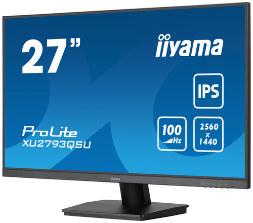 iiyama ProLite XU2793QSU-B7 LED display 68.6 cm (27") 2560 x 1440 pixels Wide Quad HD Black - Image 4