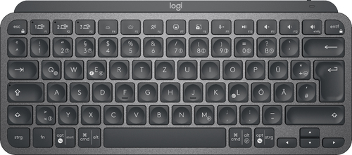 Logitech MX Keys Mini keyboard Office RF Wireless + Bluetooth QWERTZ German Graphite