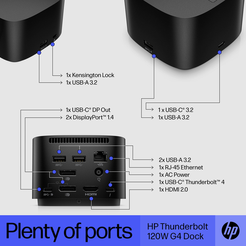 HP Thunderbolt Dock 120W G4 - Image 8