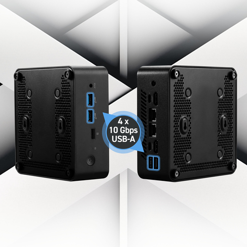 MSI Cubi NUC 1M i3 100U BB 0.84L sized PC Black Intel SoC - Image 4