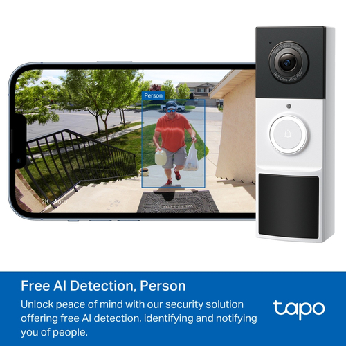 TP-Link Tapo D210 video intercom system 3 MP Black, White - Image 5